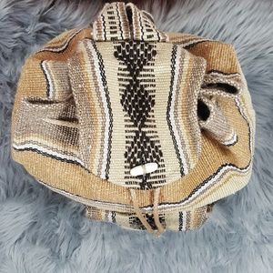 Bohemian Baja Woven Ethnic Backpack
